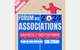 Forum des Associations : Samedi 9 septembre 2024