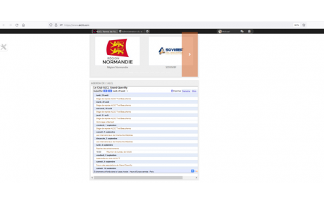 L'agenda des évenements et de compétitons 2023-2024 est en ligne
