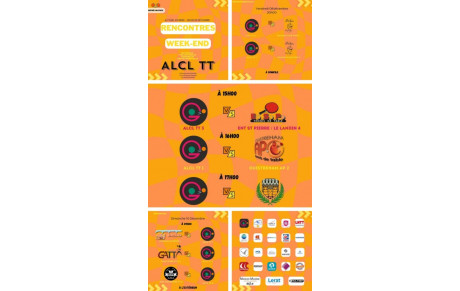 📢 Rencontres du Week-End 📢