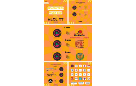 📢 Rencontres du Week-End 📢