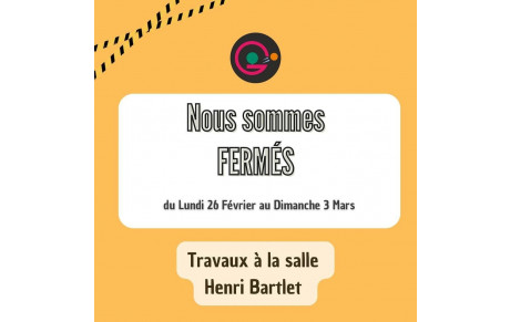 ⚠️ FERMETURE EXCEPTIONNELLE ⚠️