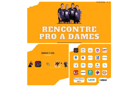 📢Rencontre Pro A Dames📢